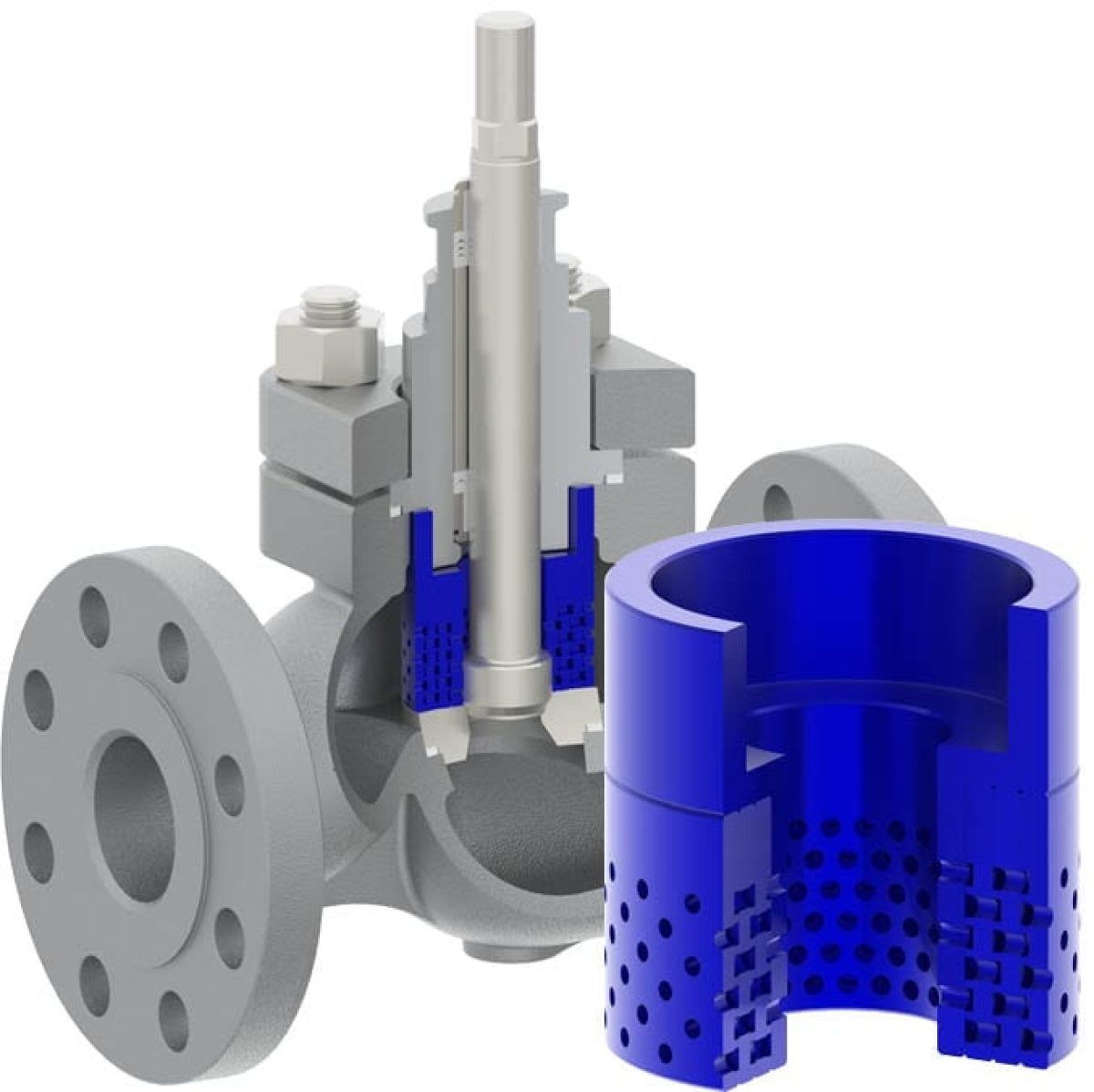 ST-2™ Multi Stage Trim Anti Cavitation Cartridge • Trimteck