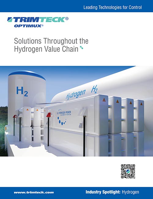 Trimteck Solutions Throughout the Hydrogen Value Chain booklet cover