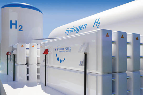 hydrogen power generator setup