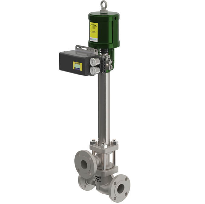 OpGL&trade; 3-Way Cryogenic Globe Control Valve