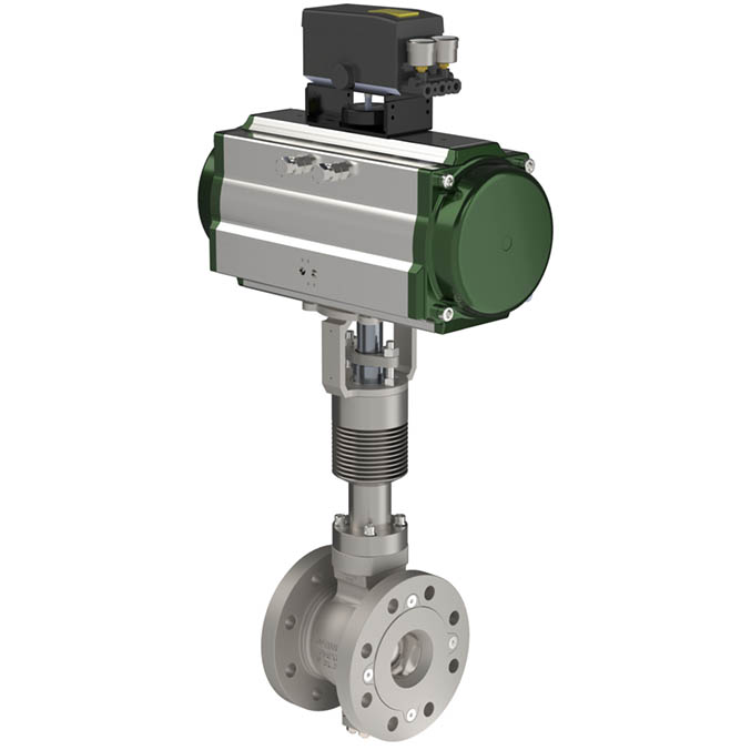 OpEXL&trade; Cryo Eccentric Plug Rotary Control Valve